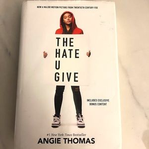 The Hate U Give hardcover book